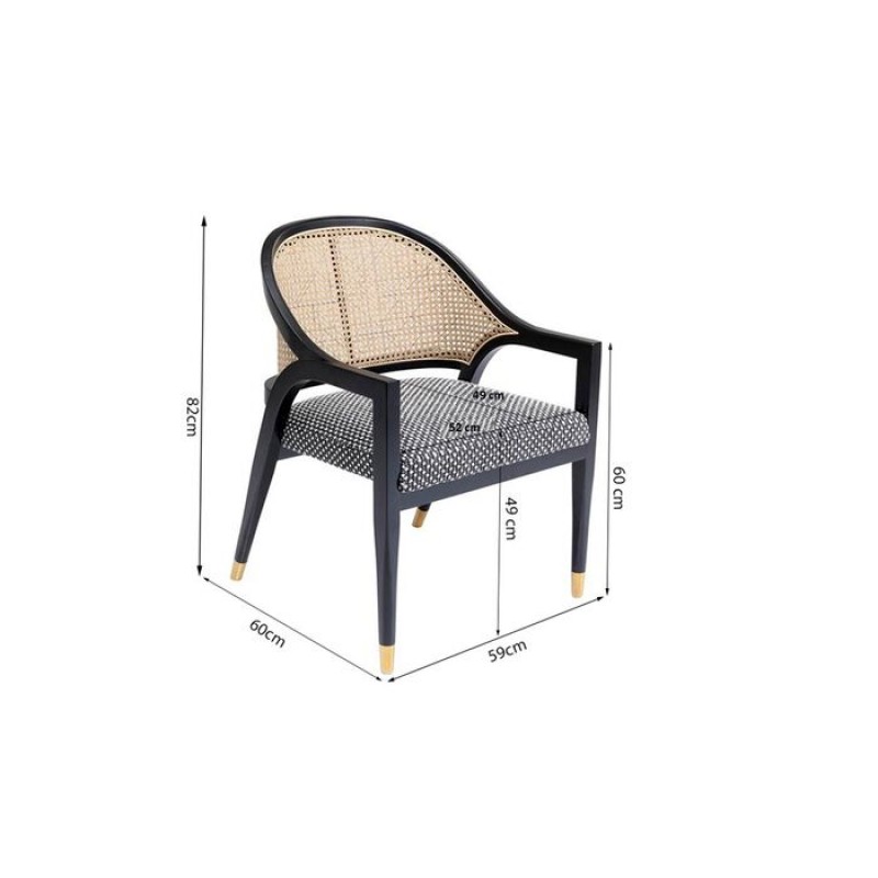 Chair with Armrest Horizon